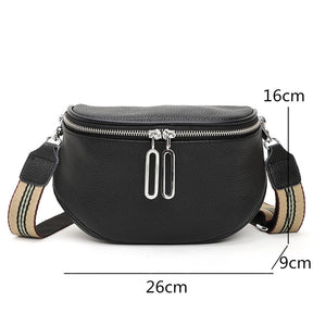 Bolsa feminina de Couro Luxuosa